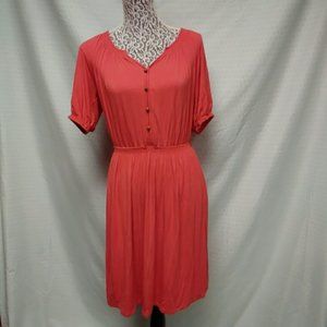 Ann Taylor Loft - Orange Dress - 6p